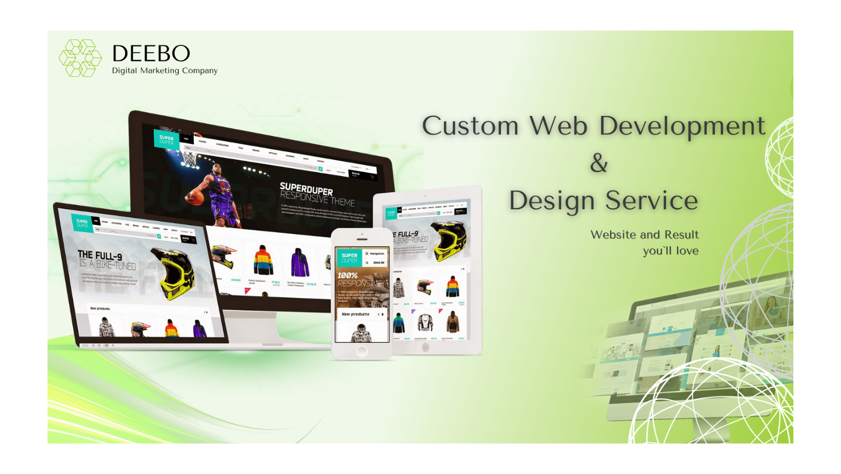 Custom Web development Deebo