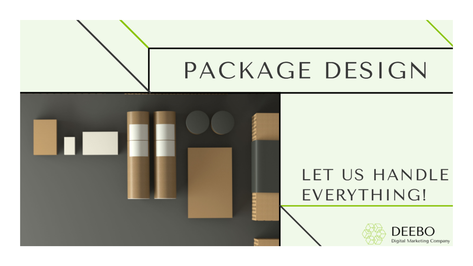 Package design for your product with Deebo